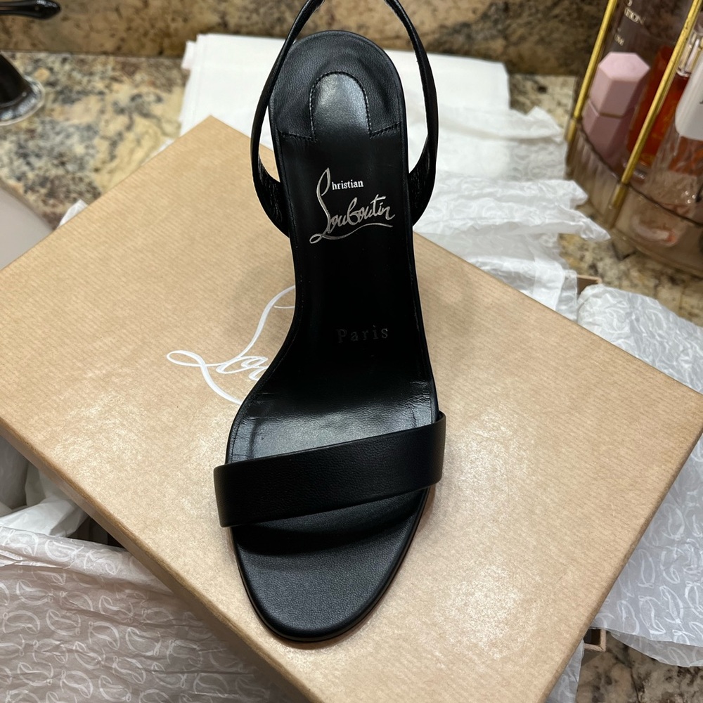 Christian Louboutin O Marylin Black Women's Heels